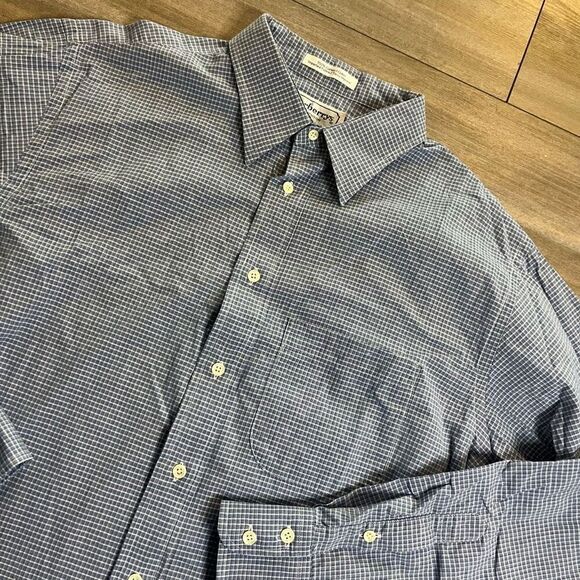 Burberrys‎ of London Blue Casual Buttonup Shirt Men Large - Picture 2 of 6